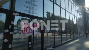 Blokada Rektorata i u Novom Sadu